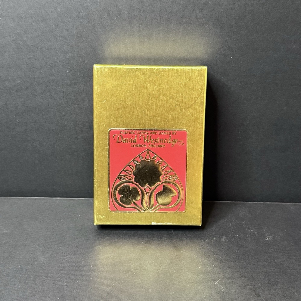 David Westnedge LTD Playing Cards Mint W Box Made In‎ London England - Picture 2 of 8